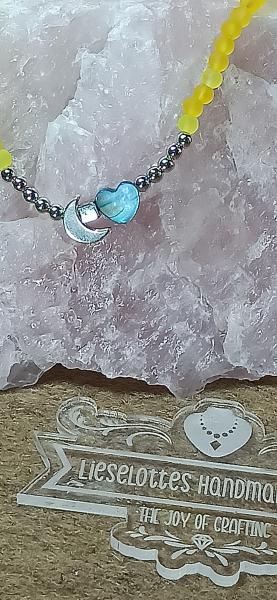 Halskette Yellow Moon Detailansicht 1